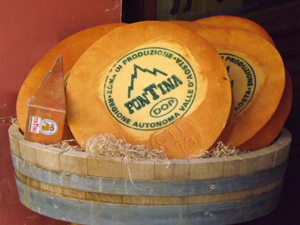 fontina formaggio