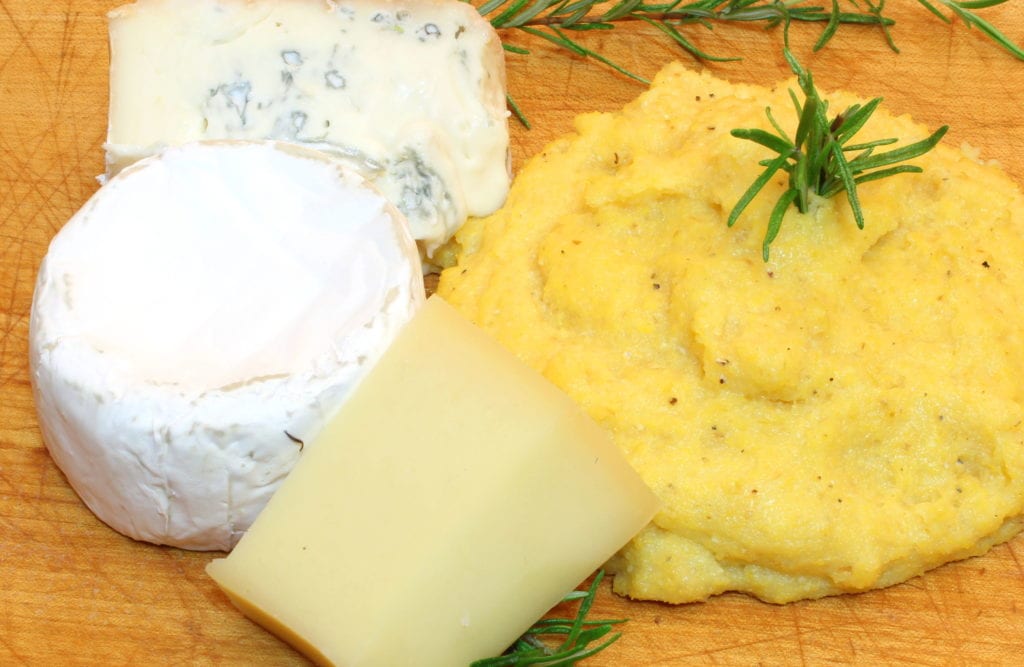 Polenta e formaggio