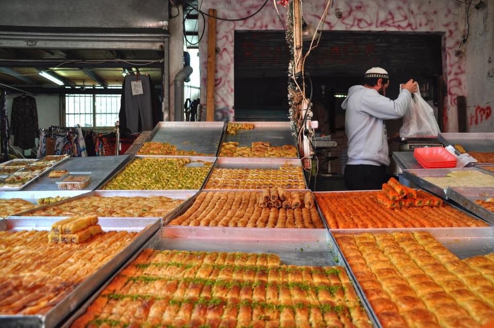 Dolcezze al mercato di Tel Aviv