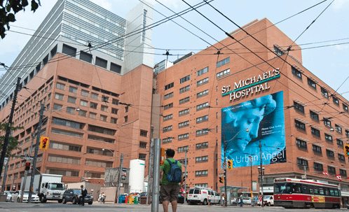 Il St Michael hospital di Toronto, dove si è svolto lo studio "salva-pasta"