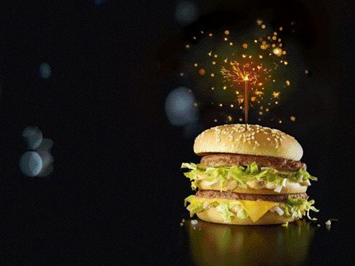 compleanno Big Mac panino
