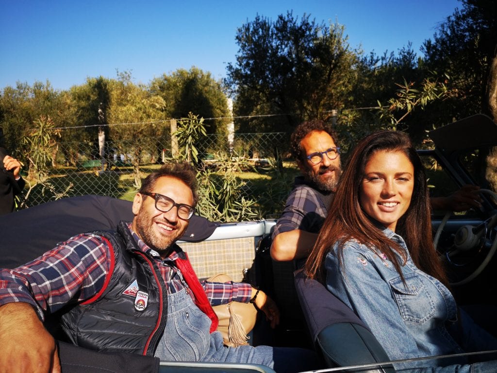 Federico Quaranta, Peppone e Daniela Ferolla 