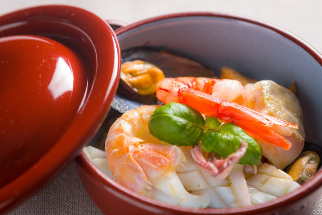 Marco Sacco Piano 35 - pancotto ai frutti di mare