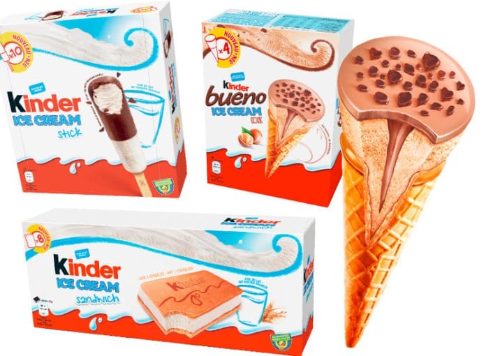 gelati Kinder