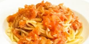 ricetta spaghetti col tonno