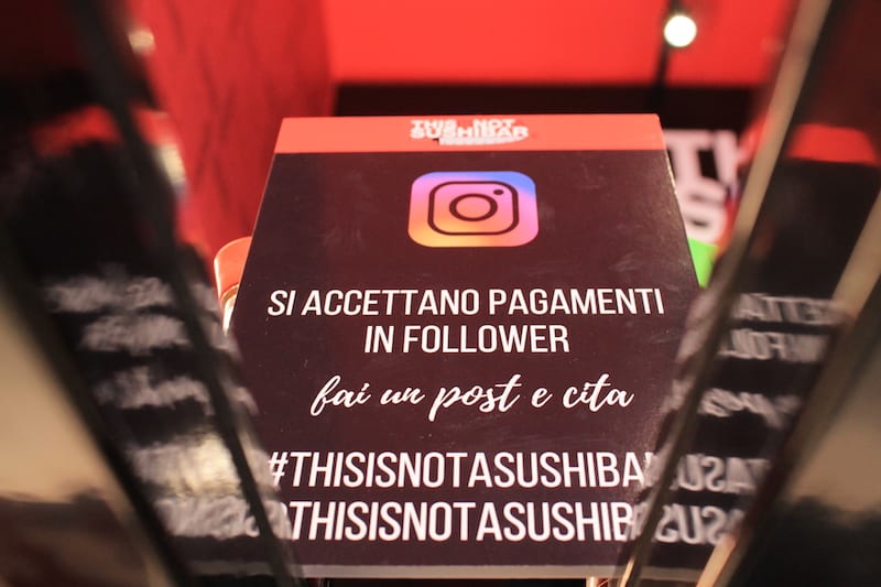 this is not a sushi bar milano