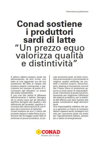 conad pastori sardi posizione