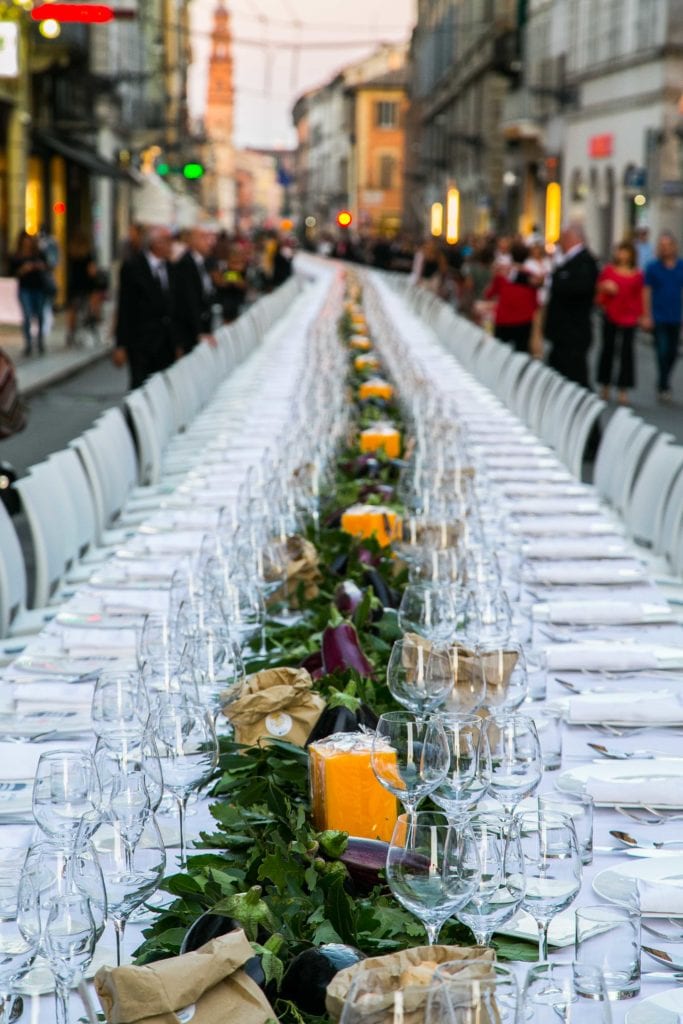 La Cena dei Mille a Parma