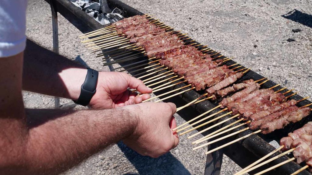 arrosticini cottura