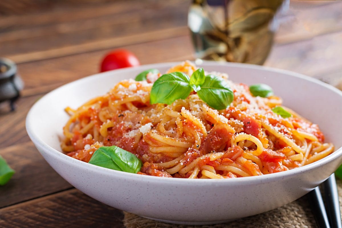 spaghetti al pomodoro