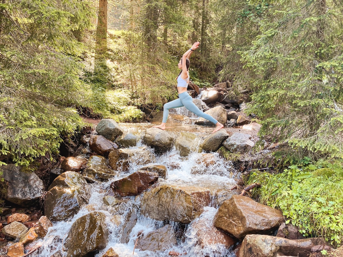 Yoga all'aria aperta