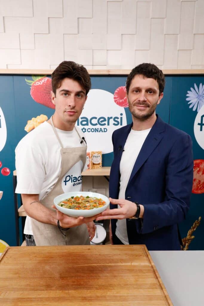 Giacomo Astrua, biologo nutrizionista e ceo di Noritura, che ha ideato la ricetta insieme allo chef Nicholas Bianchini