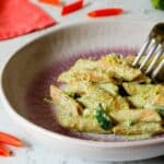 pasta-di-lenticchie-con-pesto-di-zucchine