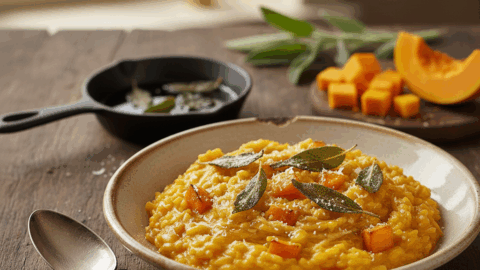risotto alla zucca