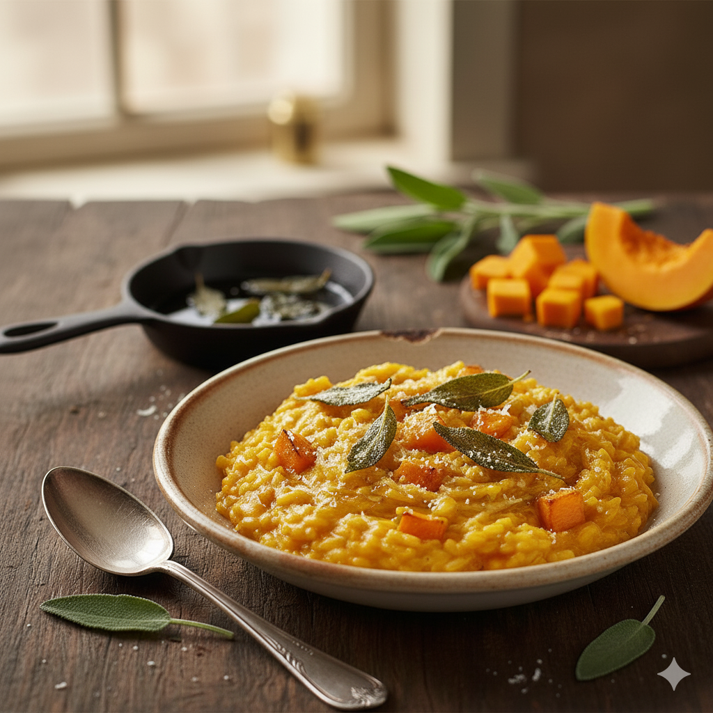 risotto alla zucca risotto alla zucca
