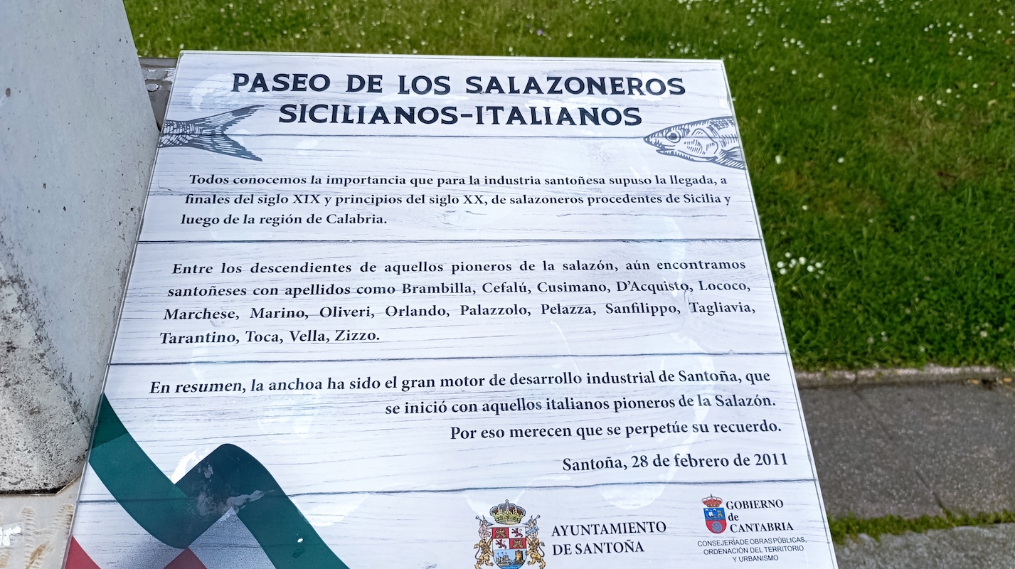 salazoneros italiani: salatori siciliani in Cantabria