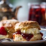 Traditional English scones