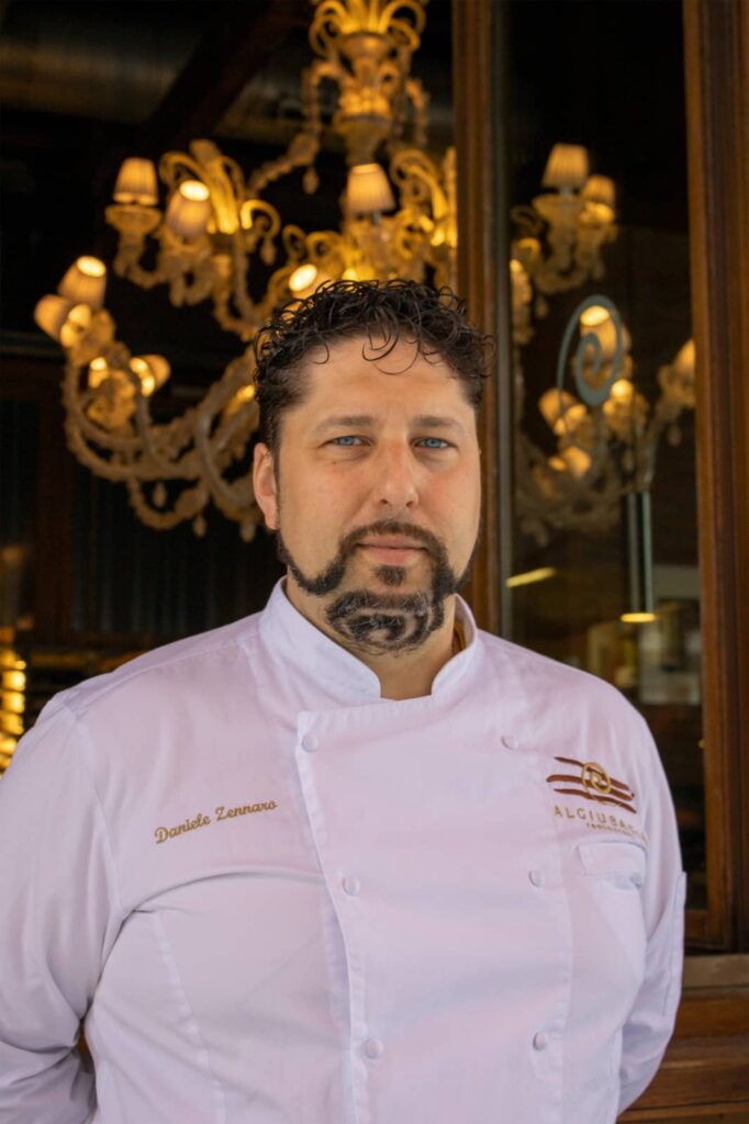 daniele zennaro chef algiubagio
