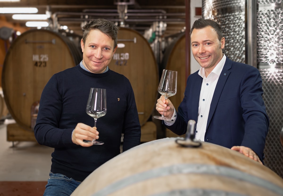 l'enologo Stefan Donà e il direttore generale Armin Gratl_Cantina Valle Isarco